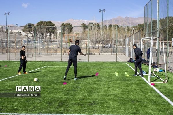 برگزاری اردوی آمادگی تیم ملی فوتبال پنج نفره در شهر محلات