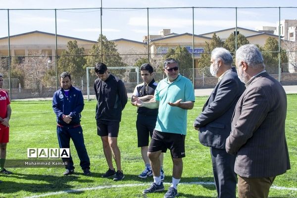 برگزاری اردوی آمادگی تیم ملی فوتبال پنج نفره در شهر محلات