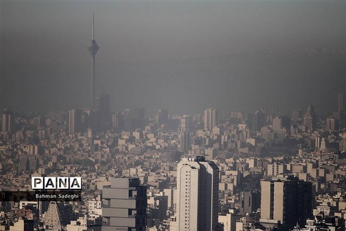 هوای ناسالم تهران در برخی مناطق پرتردد