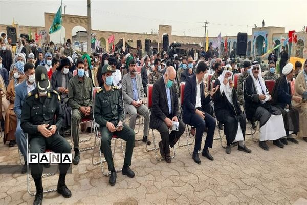 یادواره شهدای جهاد عشایر عرب خوزستان در حمیدیه