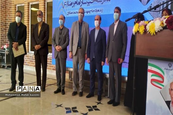 مراسم افتتاح مدرسه خیر ساز امام رضا(ع) در منطقه ١۶