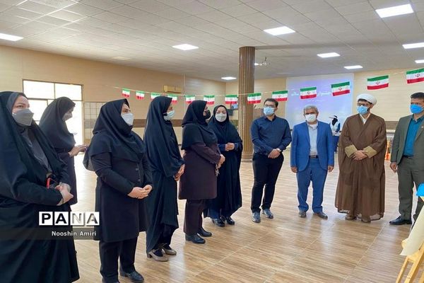 اختتامیه نمایشگاه نوجوان سالم دبیرستان ام ابیها بوشهر