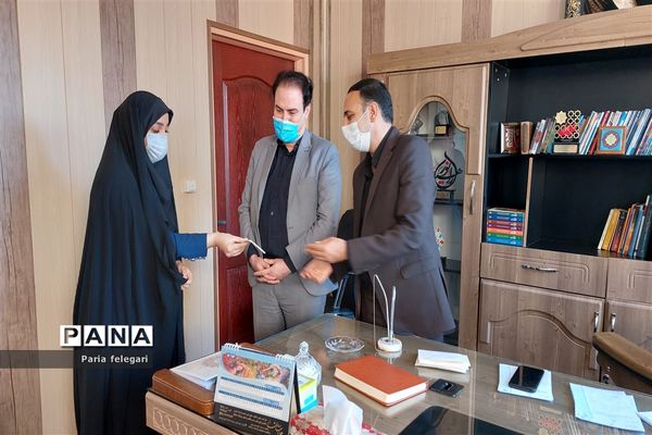 تقدیر از حوزه پرورشی آموزش و پرورش شهرستان قرچک