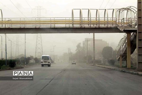 بروز گرد و غبار شدید در خوزستان