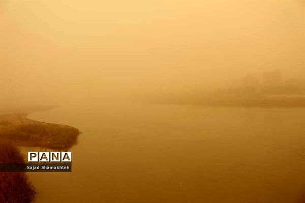 بروز گرد و غبار شدید در خوزستان