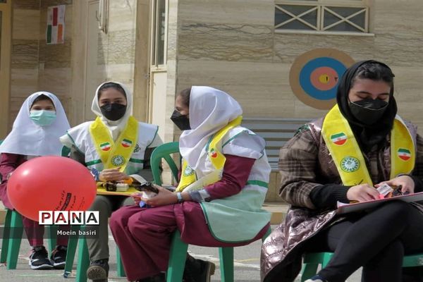 مراسم جشن نیکوکاری دبستان دخترانه آمنه شهرستان البرز(استان قزوین)