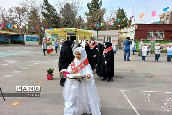 مراسم روز درختکاری در ناحیه ۲ مشهد