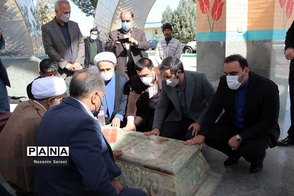 مراسم رویش لاله‌ها درشهرستان اسلامشهر