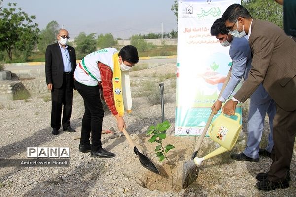 آئین کاشت 1500 اصله نهال در هرمزگان