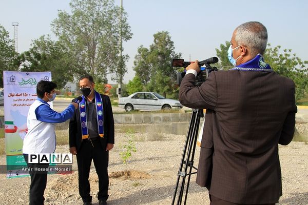 آئین کاشت 1500 اصله نهال در هرمزگان