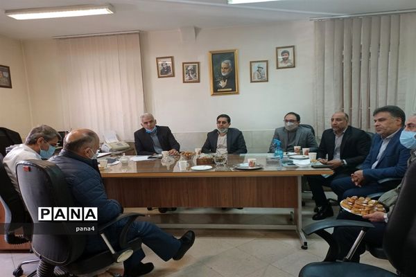 دیدار با رئیس بسیج آموزش و پرورش منطقه 4  به مناسبت روز پاسدار