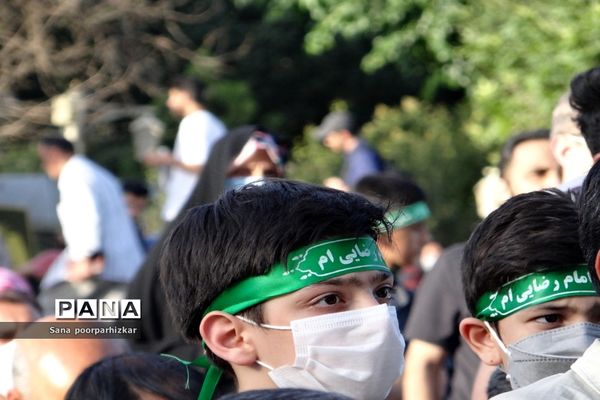 اجتماع بزرگ من امام رضایی‌ام توسط دانش‌آموزان منطقه ۱۱