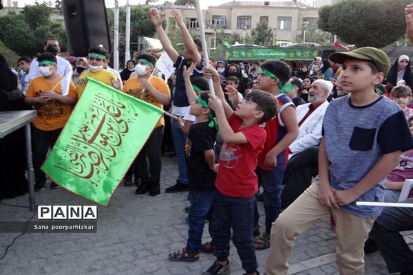 اجتماع بزرگ من امام رضایی‌ام توسط دانش‌آموزان منطقه ۱۱