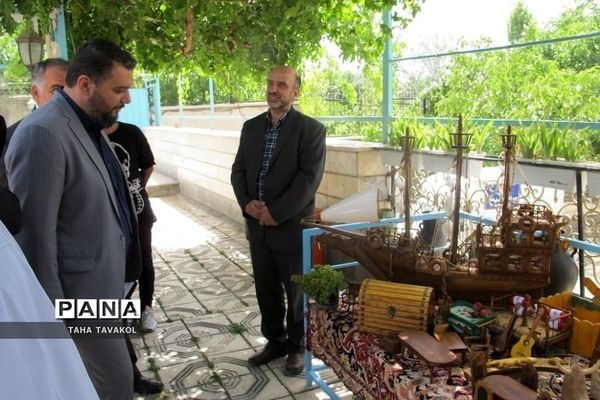 افتتاحیه باغ موزه ربیعی با حضور مسئولان شهرستان پردیس در روستای کرشت