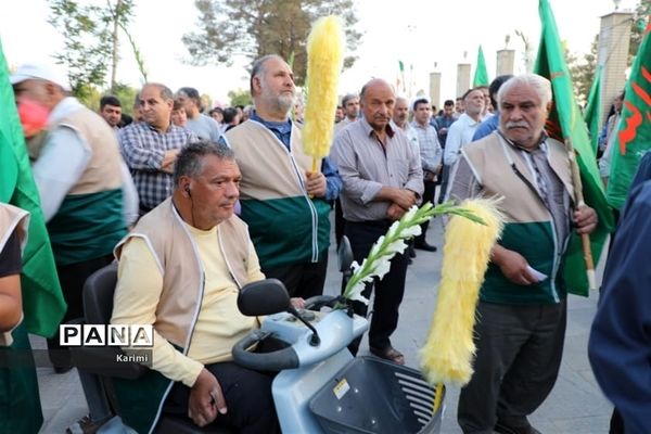 حضور کاروان زیر سایه خورشید در فلاورجان