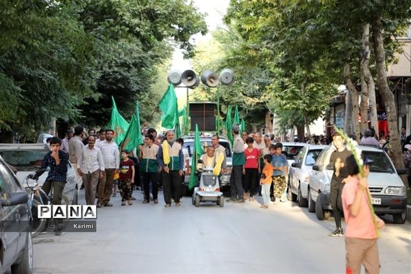 حضور کاروان زیر سایه خورشید در فلاورجان