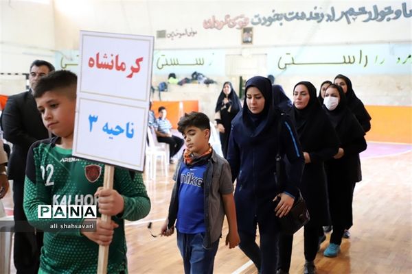 آیین افتتاح مسابقات ورزشی فرهنگیان استان کرمانشاه یادبود شهید ابراهیم هادی
