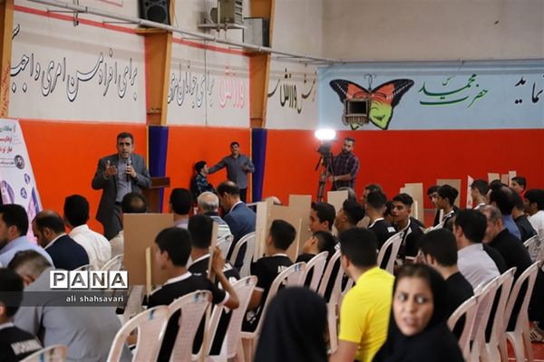 آیین افتتاح مسابقات ورزشی فرهنگیان استان کرمانشاه یادبود شهید ابراهیم هادی