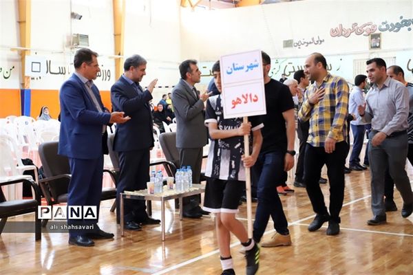 آیین افتتاح مسابقات ورزشی فرهنگیان استان کرمانشاه یادبود شهید ابراهیم هادی