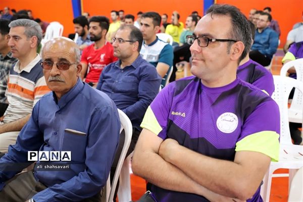 آیین افتتاح مسابقات ورزشی فرهنگیان استان کرمانشاه یادبود شهید ابراهیم هادی