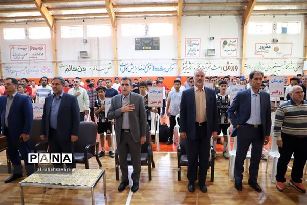 آیین افتتاح مسابقات ورزشی فرهنگیان استان کرمانشاه یادبود شهید ابراهیم هادی