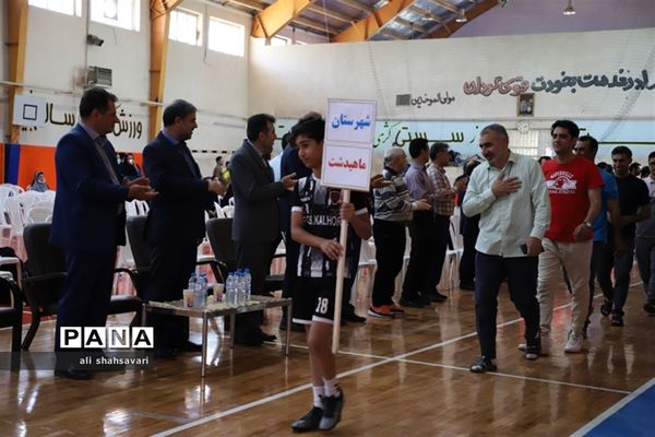 آیین افتتاح مسابقات ورزشی فرهنگیان استان کرمانشاه یادبود شهید ابراهیم هادی