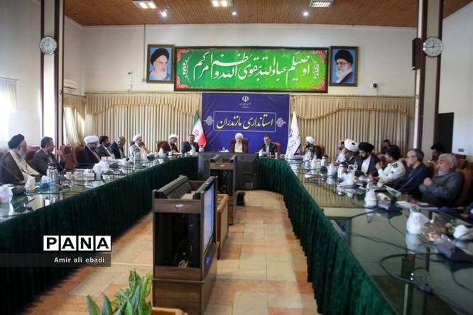 جلسه شورای عالی مساجد استان مازندران