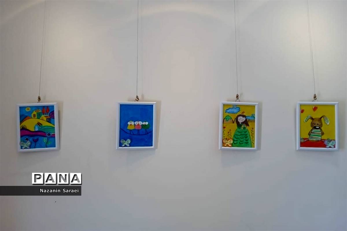 اولین نمایشگاه نقاشی گروهی هنرجویان کودک شهرستان اسلامشهر