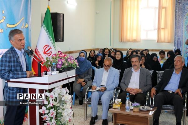 آیین افتتاح مدرسه 12 کلاسه مهر عظام در شهرستان مرند