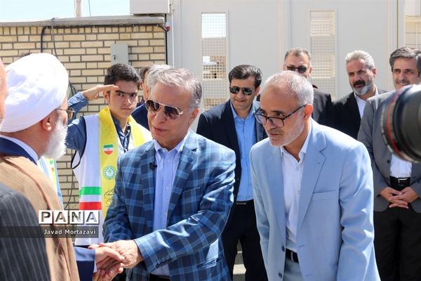 آیین افتتاح مدرسه 12 کلاسه مهر عظام در شهرستان مرند