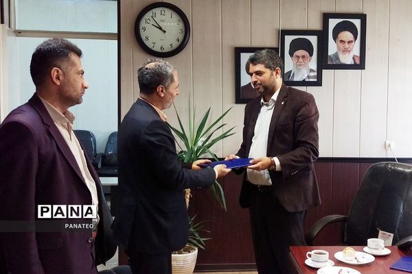 تکریم و معارفه مدیر سازمان دانش‌آموزی شهرستان‌های استان تهران