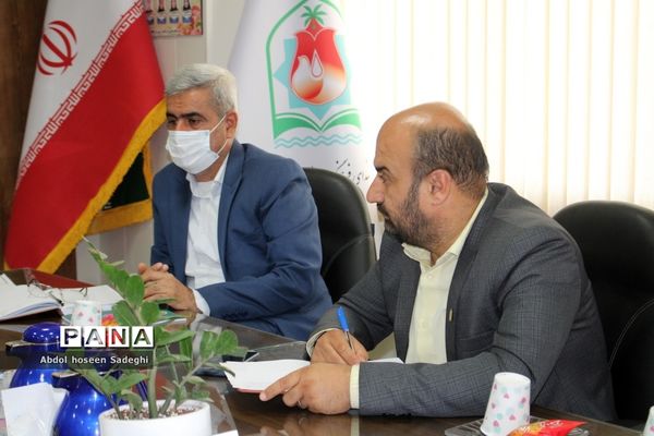 جلسه هماهنگی برگزاری دوره‌های توجیهی اتحادیه انجمن‌های اسلامی دانش‌آموزان استان بوشهر