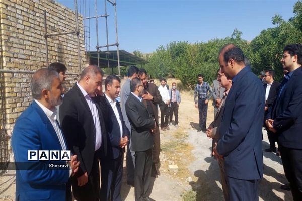 بازدید معاون پارلمانی و امور مجلس وزارت آموزش و‌ پرورش از روند ساخت اردوگاه  دانش‌آموزی شیروان