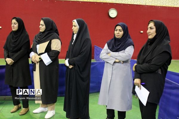 جشنواره فرهنگی ورزشی  فرهنگیان استان بوشهر رشته تنیس روی میز بانوان