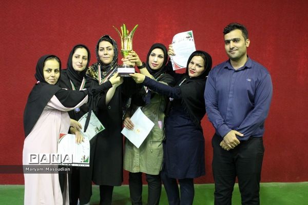 جشنواره فرهنگی ورزشی  فرهنگیان استان بوشهر رشته تنیس روی میز بانوان