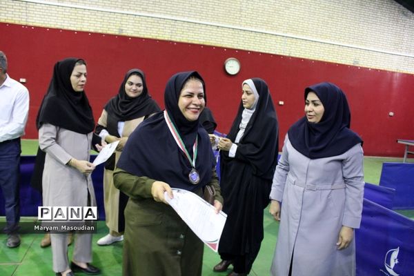 جشنواره فرهنگی ورزشی  فرهنگیان استان بوشهر رشته تنیس روی میز بانوان
