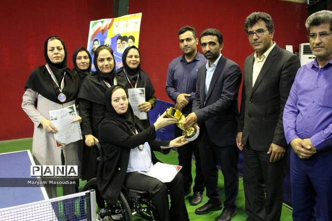جشنواره فرهنگی ورزشی فرهنگیان استان بوشهر رشته تنیس روی میز بانوان