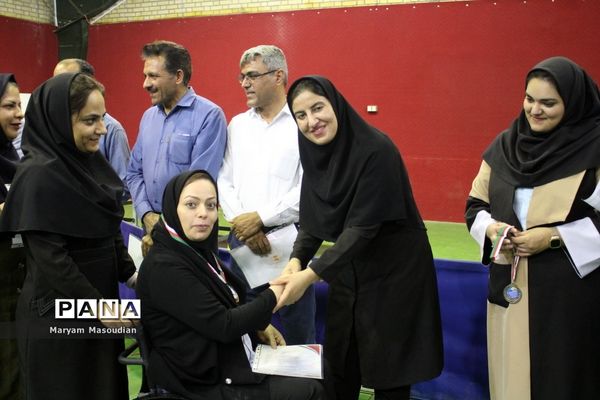 جشنواره فرهنگی ورزشی  فرهنگیان استان بوشهر رشته تنیس روی میز بانوان