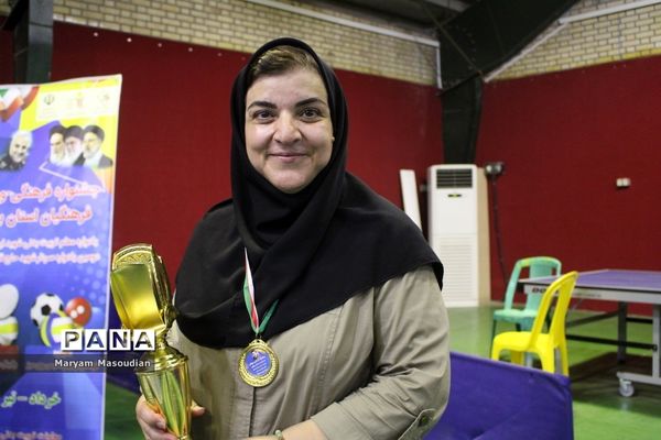 جشنواره فرهنگی ورزشی  فرهنگیان استان بوشهر رشته تنیس روی میز بانوان