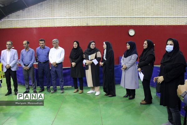 جشنواره فرهنگی ورزشی  فرهنگیان استان بوشهر رشته تنیس روی میز بانوان