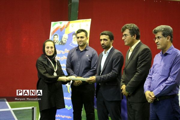 جشنواره فرهنگی ورزشی  فرهنگیان استان بوشهر رشته تنیس روی میز بانوان