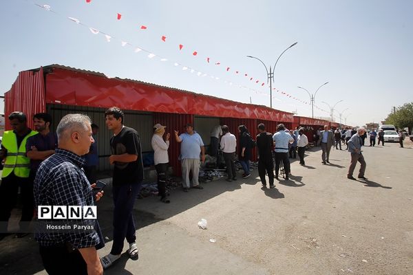 آیین افتتاح و بهره‌برداری از  بازارچه خلازیر