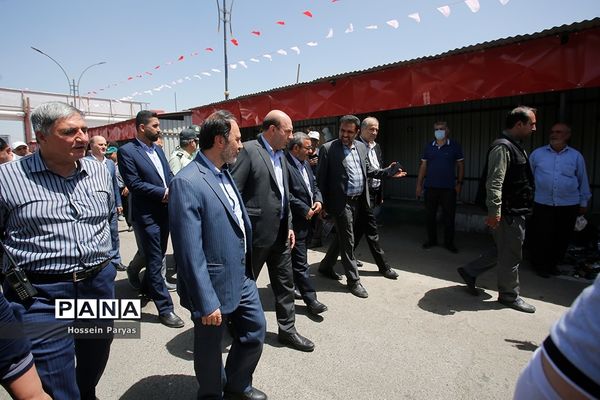 آیین افتتاح و بهره‌برداری از  بازارچه خلازیر
