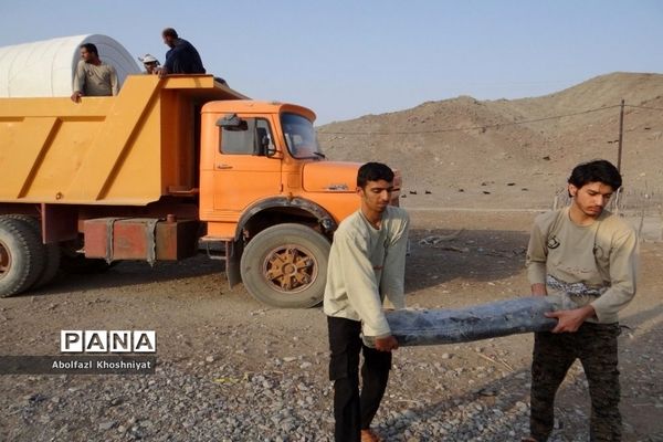 دهمین مرحله اردوی گروه جهادی ایثارگران بدون مرز استان بوشهر