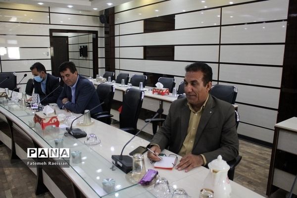 جلسه ستاد شاهد اداره‌کل آموزش و پرورش استان بوشهر