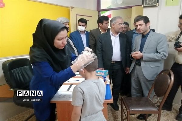 افتتاح پایگاه‌های طرح سنجش سلامت نوآموزان بدو ورود به مدارس در استان فارس