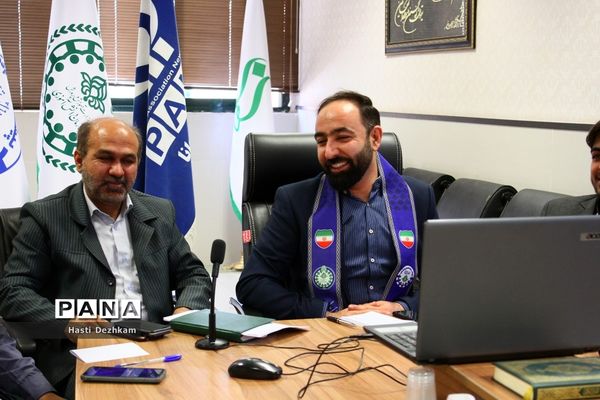 حضور حسین عبادتی در سازمان‌ دانش‌آموزی فارس