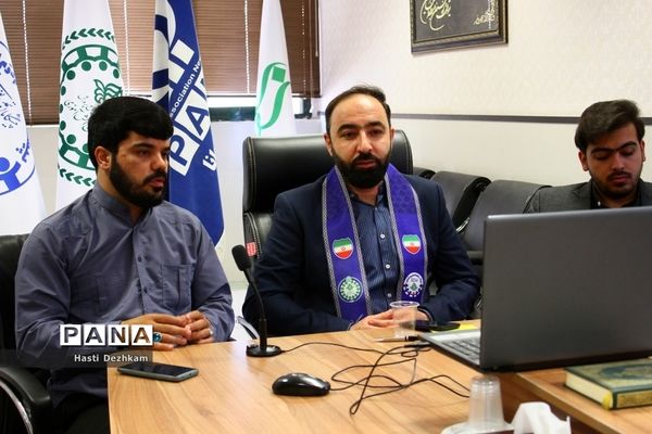 حضور حسین عبادتی در سازمان‌ دانش‌آموزی فارس
