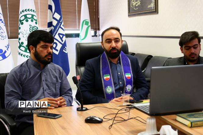 حضور حسین عبادتی در سازمان دانشآموزی فارس