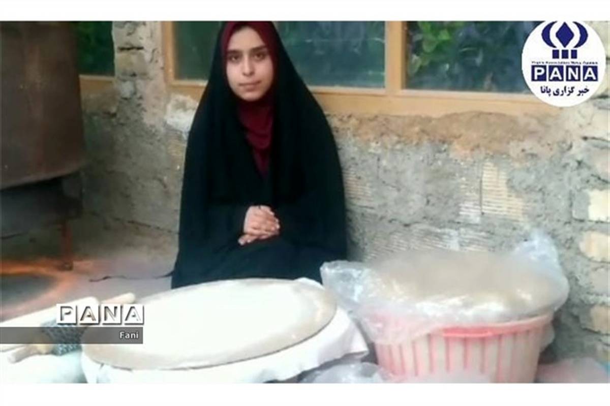 رونق پخت نان سنتی  در قهدریجان  اصفهان